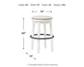 Valebeck Bar Height Stool - World Furniture Gallery (Newark, CA)