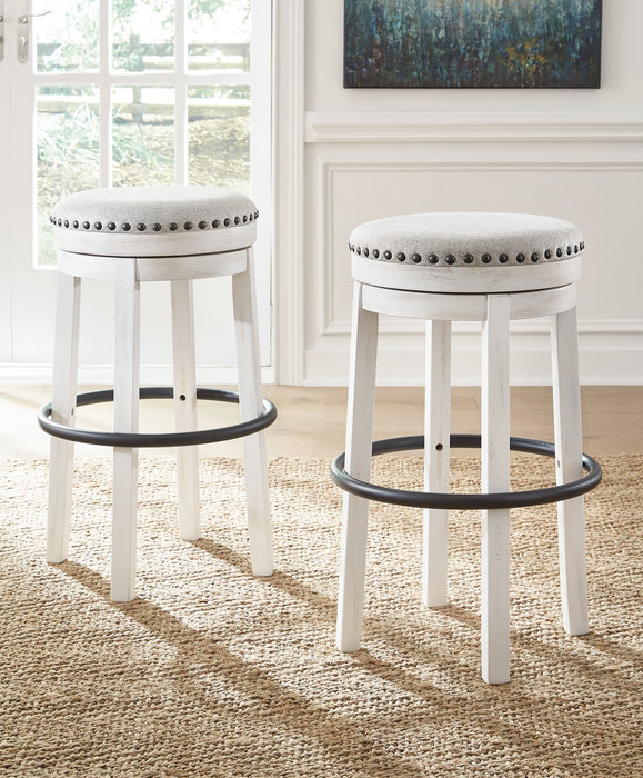 Valebeck Bar Height Stool - World Furniture Gallery (Newark, CA)