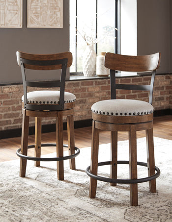 Valebeck Counter Height Bar Stool - World Furniture Gallery (Newark, CA)