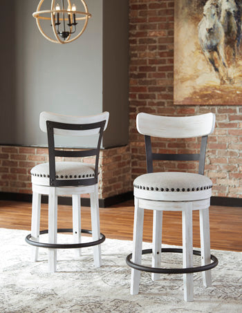 Valebeck Counter Height Bar Stool - World Furniture Gallery (Newark, CA)