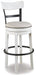 Valebeck Bar Height Bar Stool - World Furniture Gallery (Newark, CA)