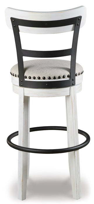 Valebeck Bar Height Bar Stool - World Furniture Gallery (Newark, CA)