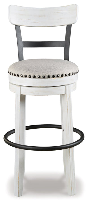 Valebeck Bar Height Bar Stool - World Furniture Gallery (Newark, CA)