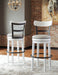 Valebeck Bar Height Bar Stool - World Furniture Gallery (Newark, CA)