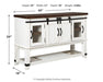 Valebeck Dining Server - World Furniture Gallery (Newark, CA)