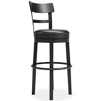 Valebeck Bar Height Bar Stool - World Furniture Gallery (Newark, CA)