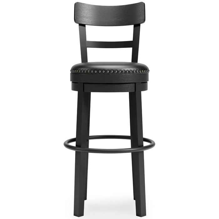 Valebeck Bar Height Bar Stool - World Furniture Gallery (Newark, CA)