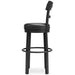 Valebeck Bar Height Bar Stool - World Furniture Gallery (Newark, CA)