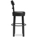 Valebeck Bar Height Bar Stool - World Furniture Gallery (Newark, CA)