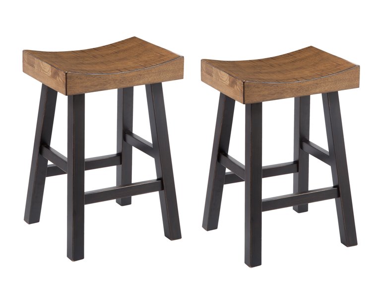 Glosco Bar Stool Set - World Furniture Gallery (Newark, CA)