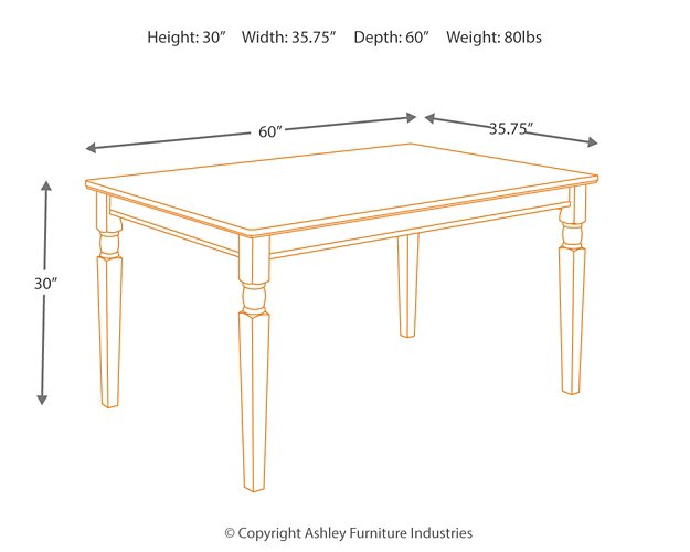 Owingsville Dining Table - World Furniture Gallery (Newark, CA)