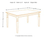 Owingsville Dining Table - World Furniture Gallery (Newark, CA)