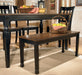 Owingsville Dining Bench - World Furniture Gallery (Newark, CA)