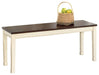 Whitesburg Dining Bench - World Furniture Gallery (Newark, CA)