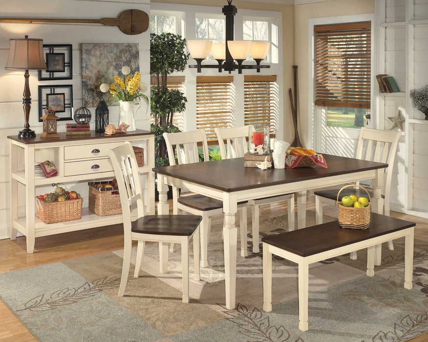 Whitesburg Dining Set - World Furniture Gallery (Newark, CA)