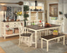 Whitesburg Dining Set - World Furniture Gallery (Newark, CA)