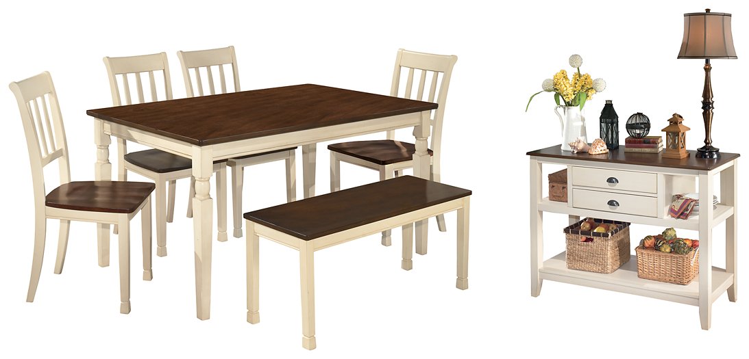 Whitesburg Dining Set - World Furniture Gallery (Newark, CA)