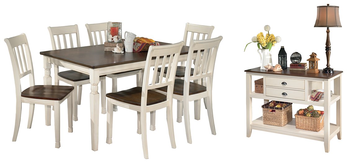 Whitesburg Dining Set - World Furniture Gallery (Newark, CA)