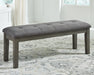 Hallanden 50" Dining Bench - World Furniture Gallery (Newark, CA)