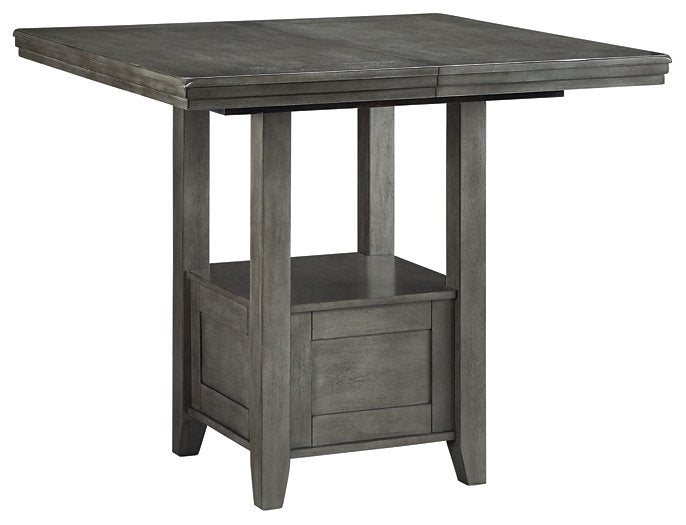 Hallanden Counter Height Dining Extension Table - World Furniture Gallery (Newark, CA)