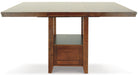 Ralene Counter Height Dining Extension Table - World Furniture Gallery (Newark, CA)