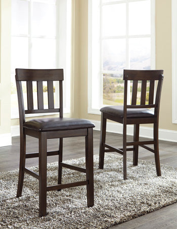 Haddigan Bar Stool Set - World Furniture Gallery (Newark, CA)