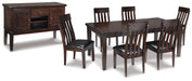 Haddigan Dining Set - World Furniture Gallery (Newark, CA)