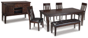 Haddigan Dining Set - World Furniture Gallery (Newark, CA)