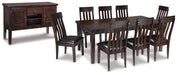 Haddigan Dining Set - World Furniture Gallery (Newark, CA)