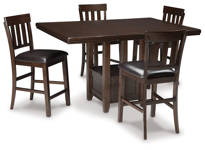 Haddigan Counter Height Dining Set - World Furniture Gallery (Newark, CA)