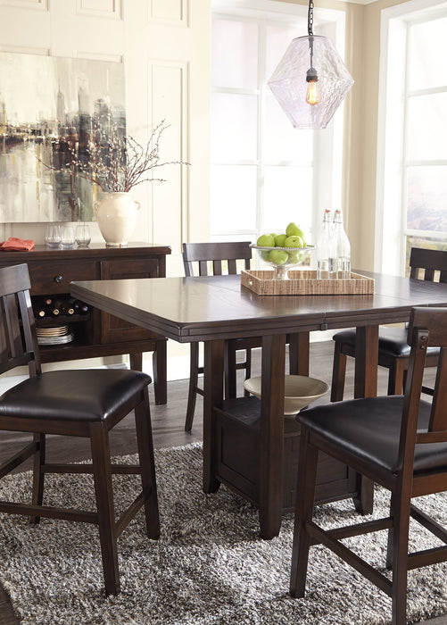 Haddigan Counter Height Dining Extension Table - World Furniture Gallery (Newark, CA)