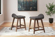 Lyncott Counter Height Bar Stool - World Furniture Gallery (Newark, CA)