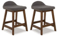 Lyncott Counter Height Bar Stool - World Furniture Gallery (Newark, CA)