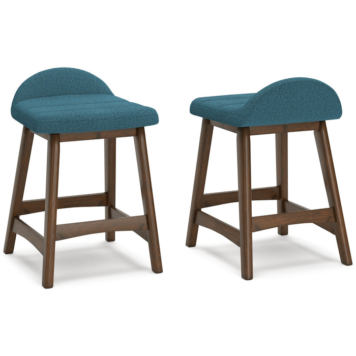 Lyncott Counter Height Bar Stool - World Furniture Gallery (Newark, CA)