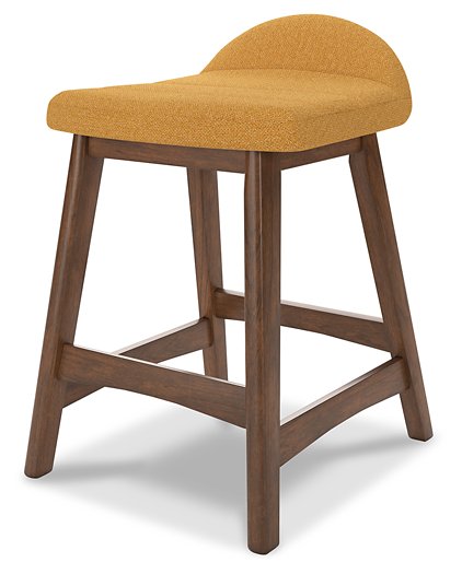 Lyncott Counter Height Bar Stool - World Furniture Gallery (Newark, CA)