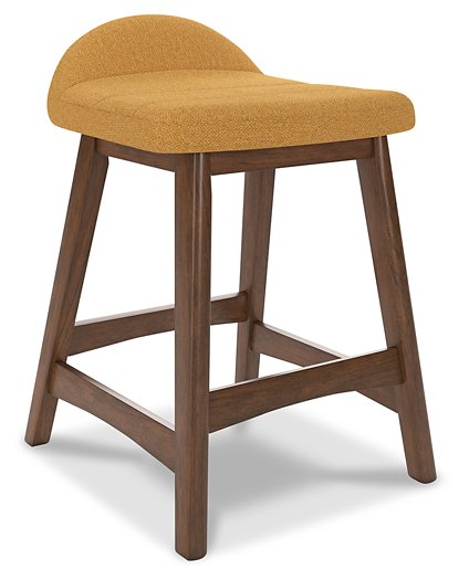 Lyncott Counter Height Bar Stool - World Furniture Gallery (Newark, CA)