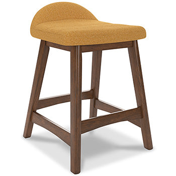 Lyncott Counter Height Bar Stool - World Furniture Gallery (Newark, CA)