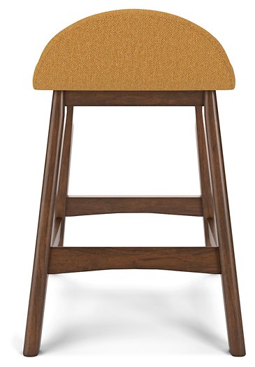 Lyncott Counter Height Bar Stool - World Furniture Gallery (Newark, CA)