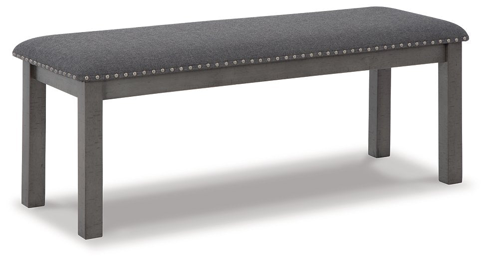 Myshanna Dining Bench - World Furniture Gallery (Newark, CA)