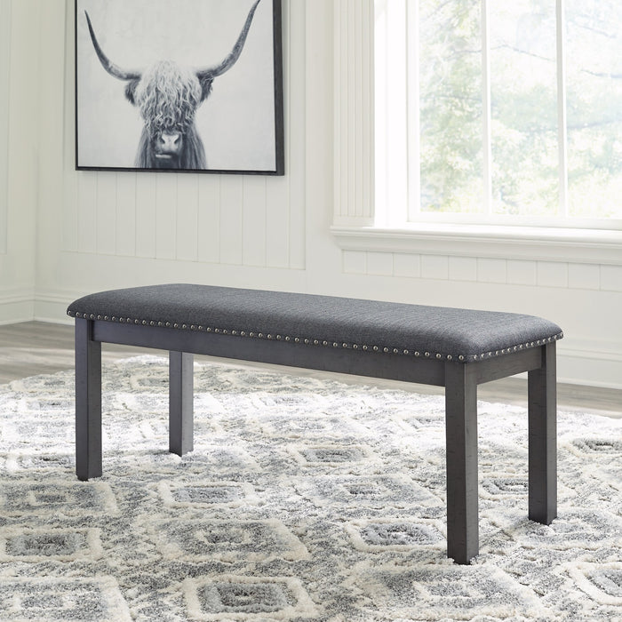 Myshanna Dining Bench - World Furniture Gallery (Newark, CA)