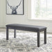 Myshanna Dining Bench - World Furniture Gallery (Newark, CA)