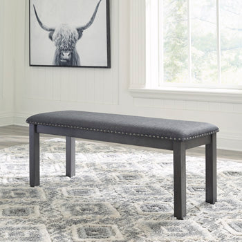 Myshanna Dining Bench - World Furniture Gallery (Newark, CA)