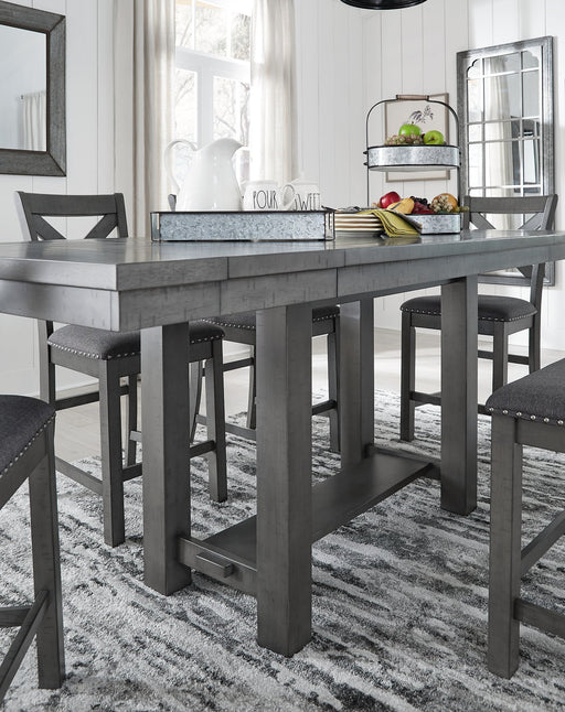 Myshanna Counter Height Dining Extension Table - World Furniture Gallery (Newark, CA)