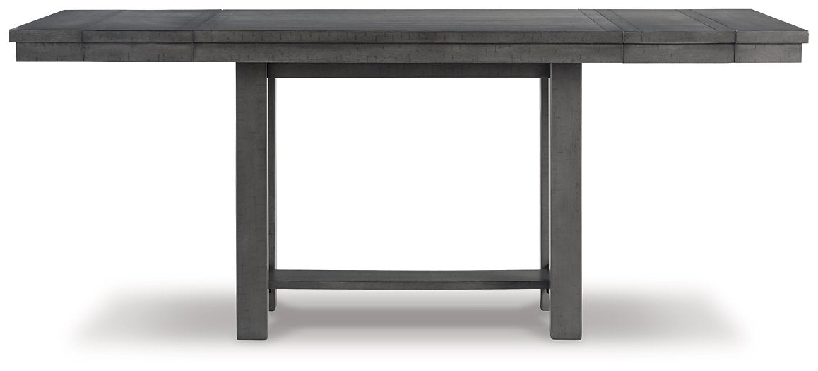 Myshanna Counter Height Dining Extension Table - World Furniture Gallery (Newark, CA)