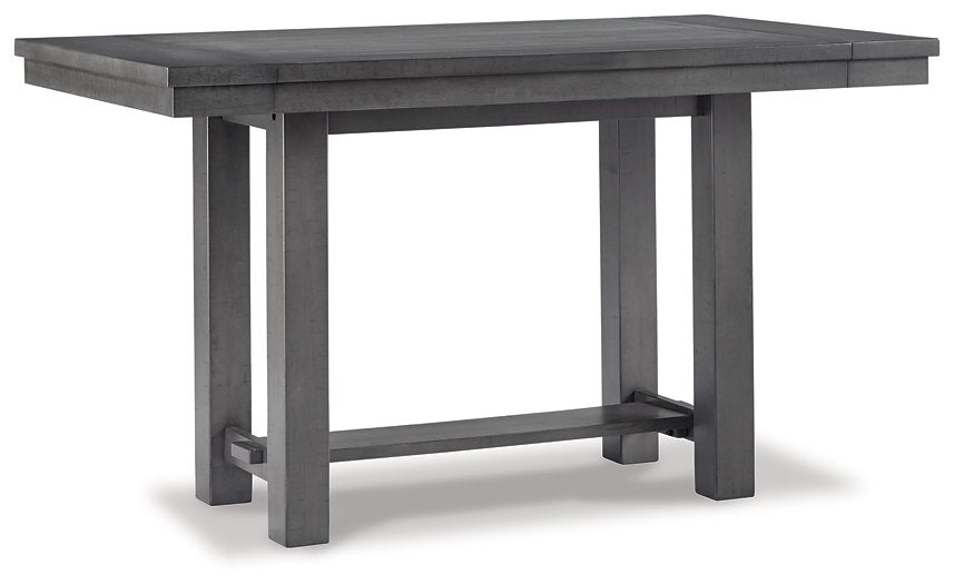 Myshanna Counter Height Dining Extension Table - World Furniture Gallery (Newark, CA)