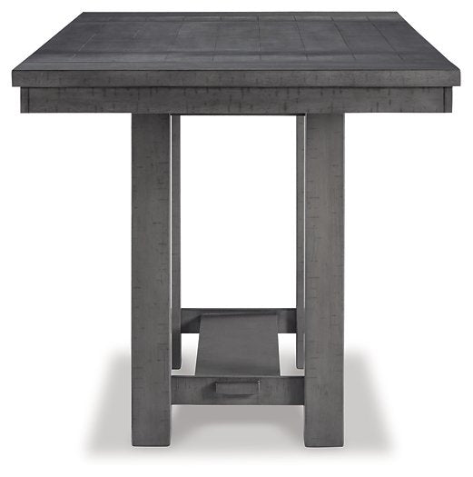 Myshanna Counter Height Dining Extension Table - World Furniture Gallery (Newark, CA)