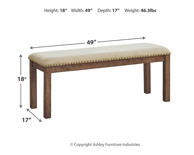 Moriville Dining Bench - World Furniture Gallery (Newark, CA)