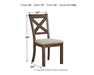 Moriville Dining Chair - World Furniture Gallery (Newark, CA)