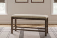 Moriville Counter Height Dining Bench - World Furniture Gallery (Newark, CA)