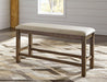 Moriville Counter Height Dining Bench - World Furniture Gallery (Newark, CA)